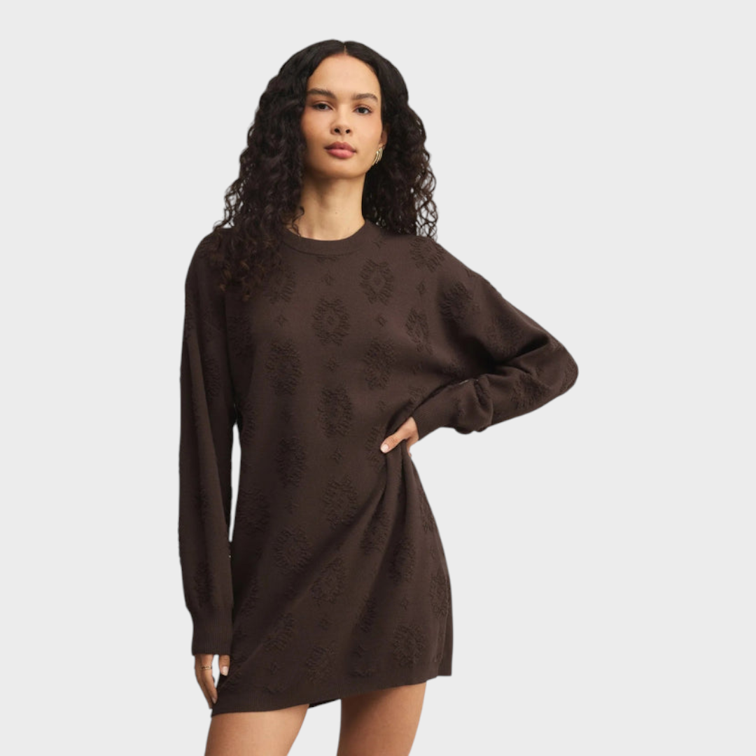 Aileen | Jacquard Mini Dress