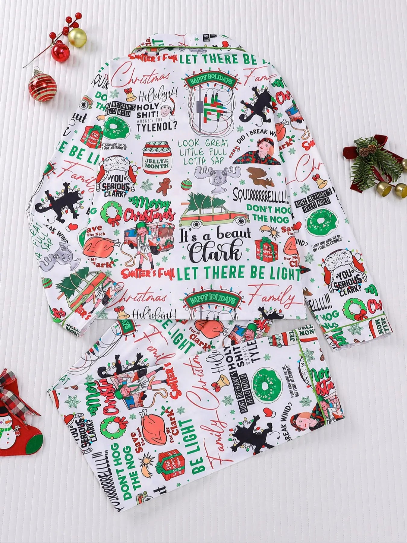 [Christmas Pajamas]It's A Beaut Clark Christmas Women's Set