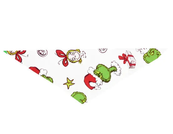 Fun Christmas Pajama Set in Green with Santa, Gingerbread, and Candy Cane