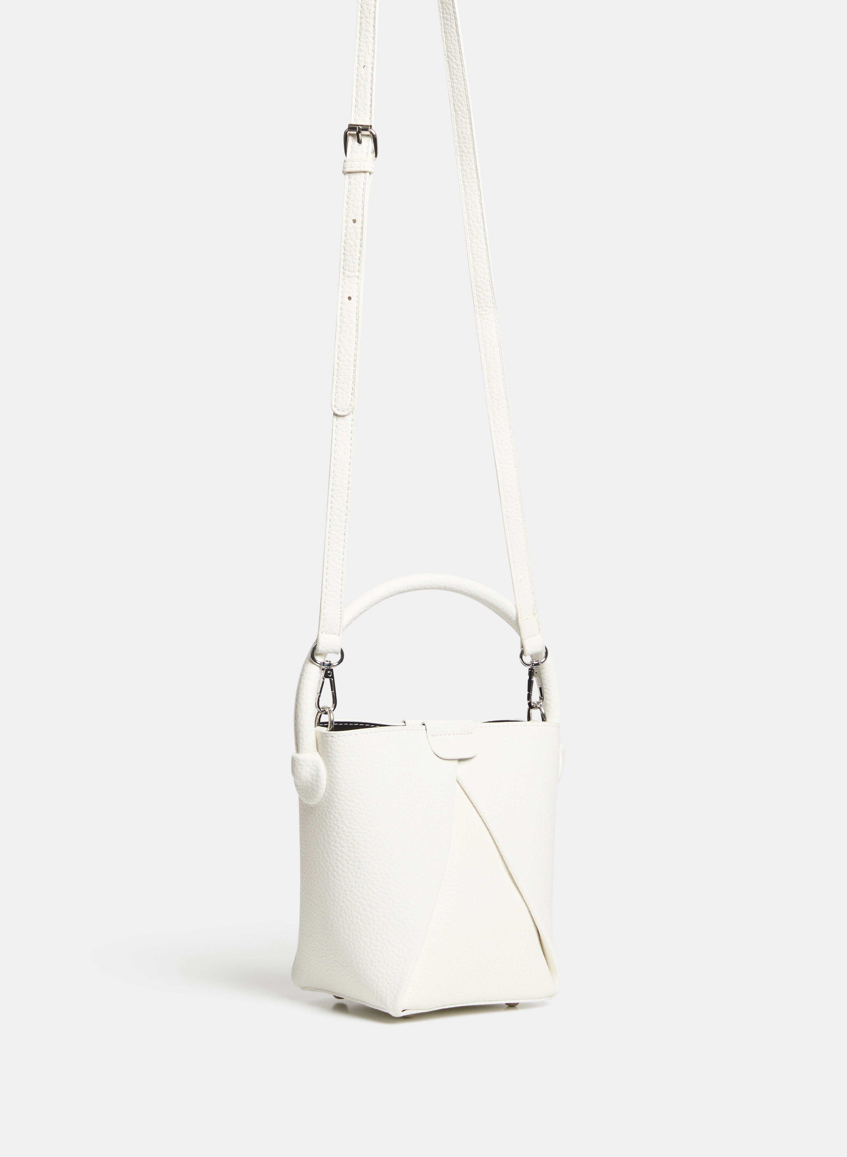 Pebbled Bucket Bag