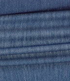 FlexTM Square Neck Racerback Cool Touch Washed Denim Tennis Bodysuit