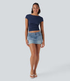 Ruched Skinny Top