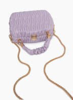 Vegan Leather Quilted Bag