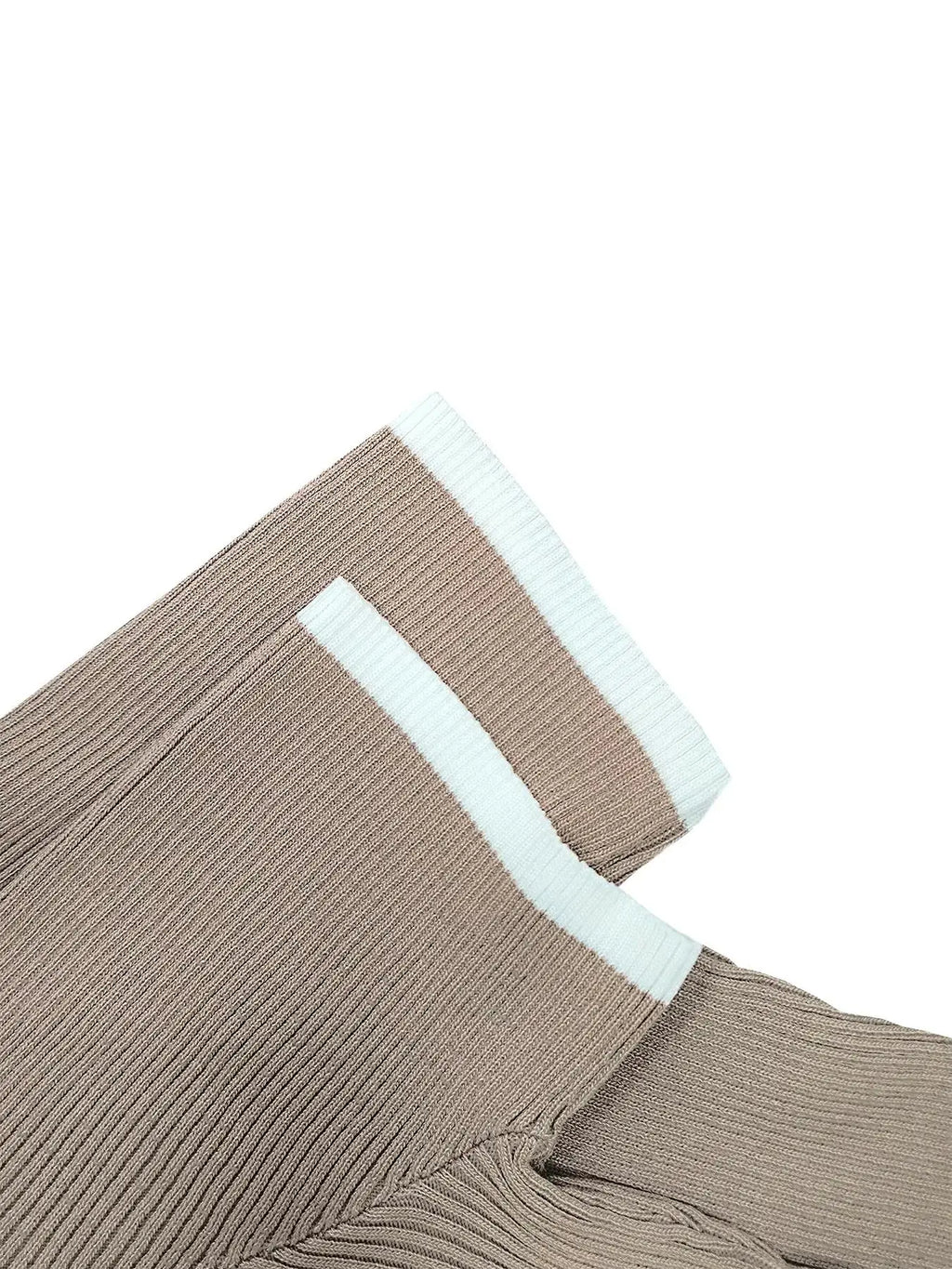 Women's Contrast Binding Polo Neck Knit Top, Casual Fit Button-Front Short-Sleeve Knitting Top for Summer, Fashion Knit Polo Shirt for Women's Daily Wear, Collared Polo Shirts, Summer Tops