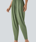 Built-in Bra Harem Casual Jumpsuit with Pockets-Easy Peezy Edition