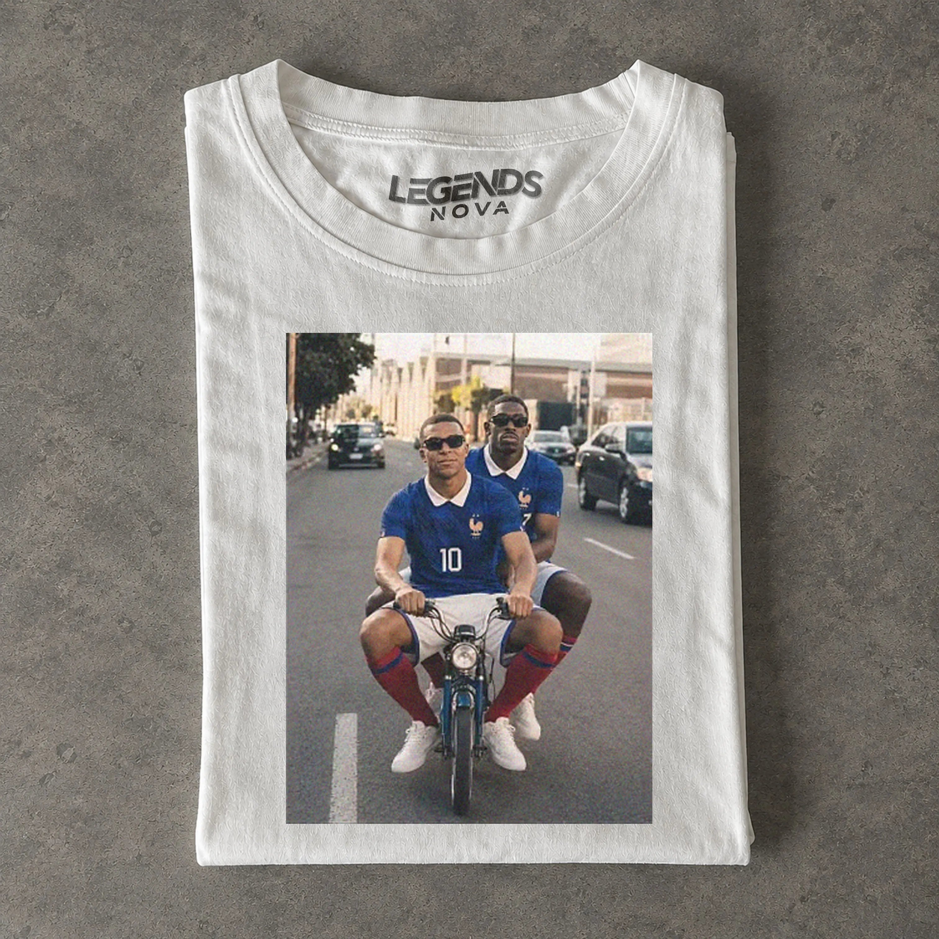Ousmane Dembélé & Kylian Mbappé France Tee