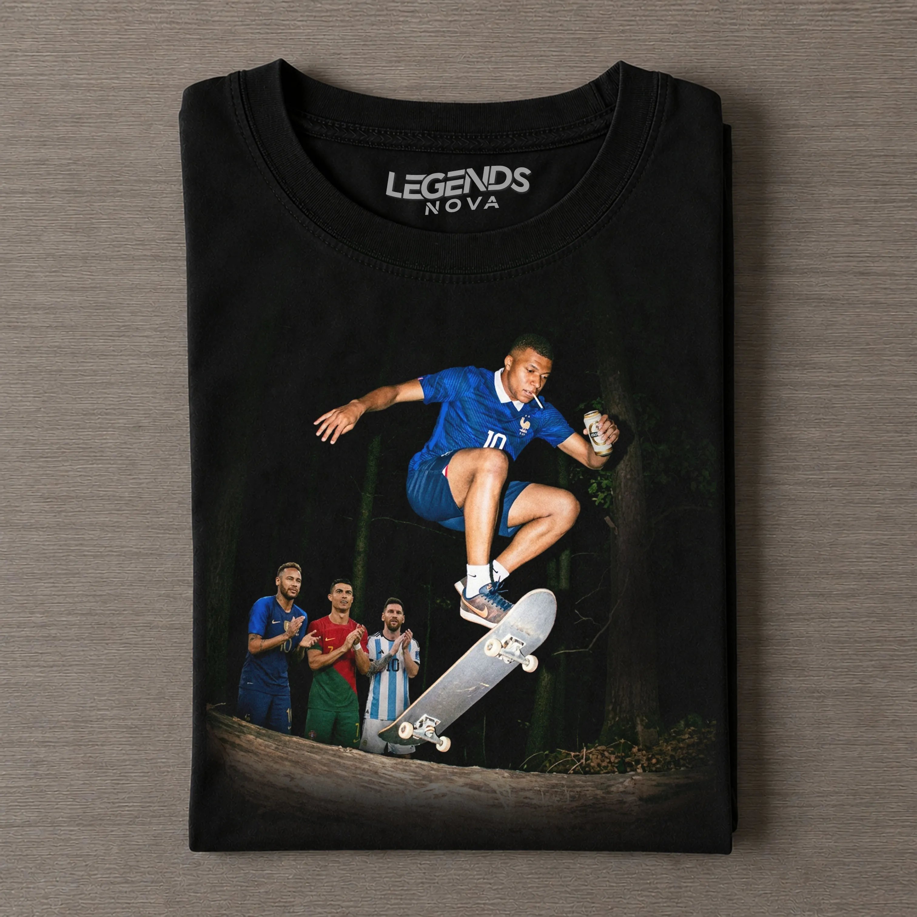 Kylian Mbappé France Funny Vintage Tee