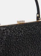 Tonal Beaded Handbag