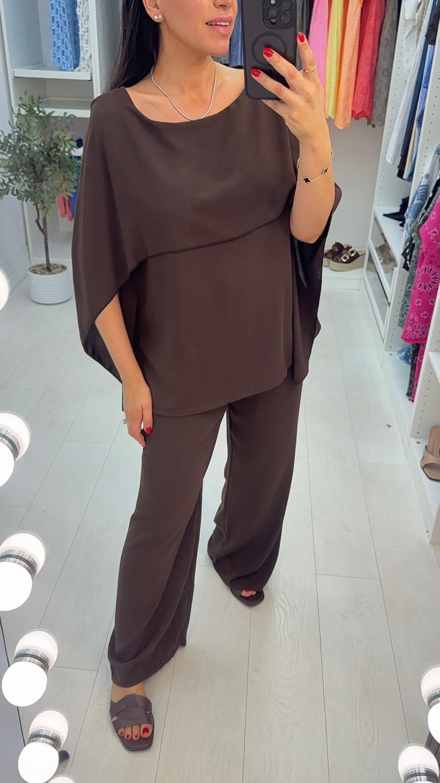 Janetta Plain Loose Fit Co-Ord Set