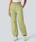 Low Rise Cinchable Hem Yoga Joggers with Pockets
