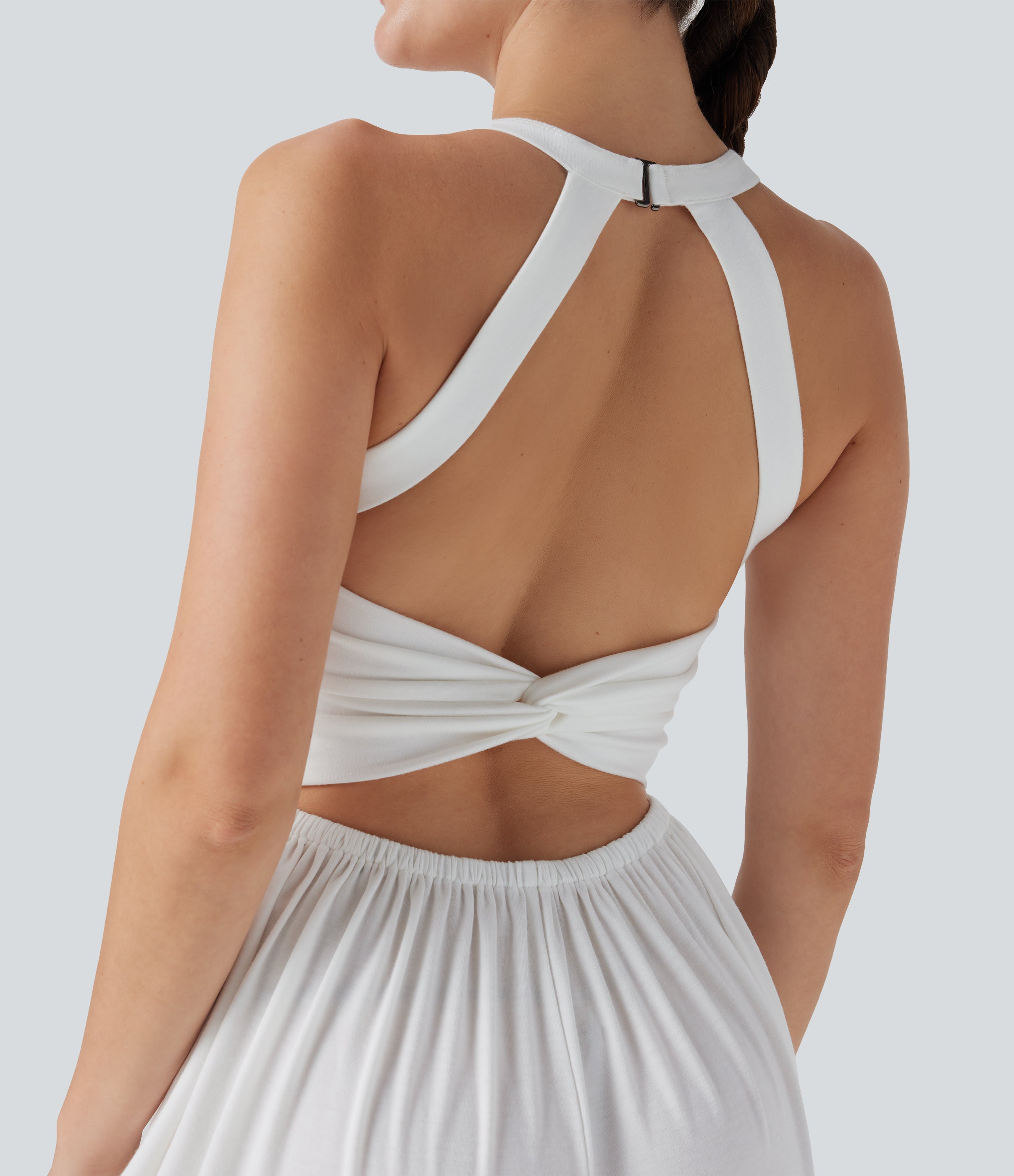 Harem Casual Jumpsuit with Pockets-Easy Peezy Edition