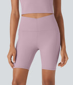 UltraSculptTM Cool Quick Dry SoCinched High Waisted Tummy Control Training Biker Shorts 7'' with Pockets-UPF50+