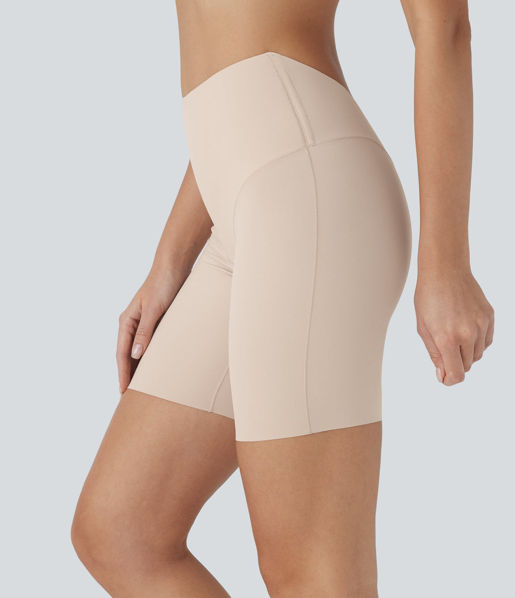 High Stretch Tummy Control Low Back Shapewear Lounge Boy Shorts