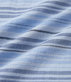 Low Rise Drawstring Wide Leg Stripe Casual Linen-Feel Pants with Pockets
