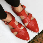 Alicia | Woven Flat Sandals