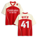Declan Rice #41 Arsenal Vintage Soccer Mesh Jersey