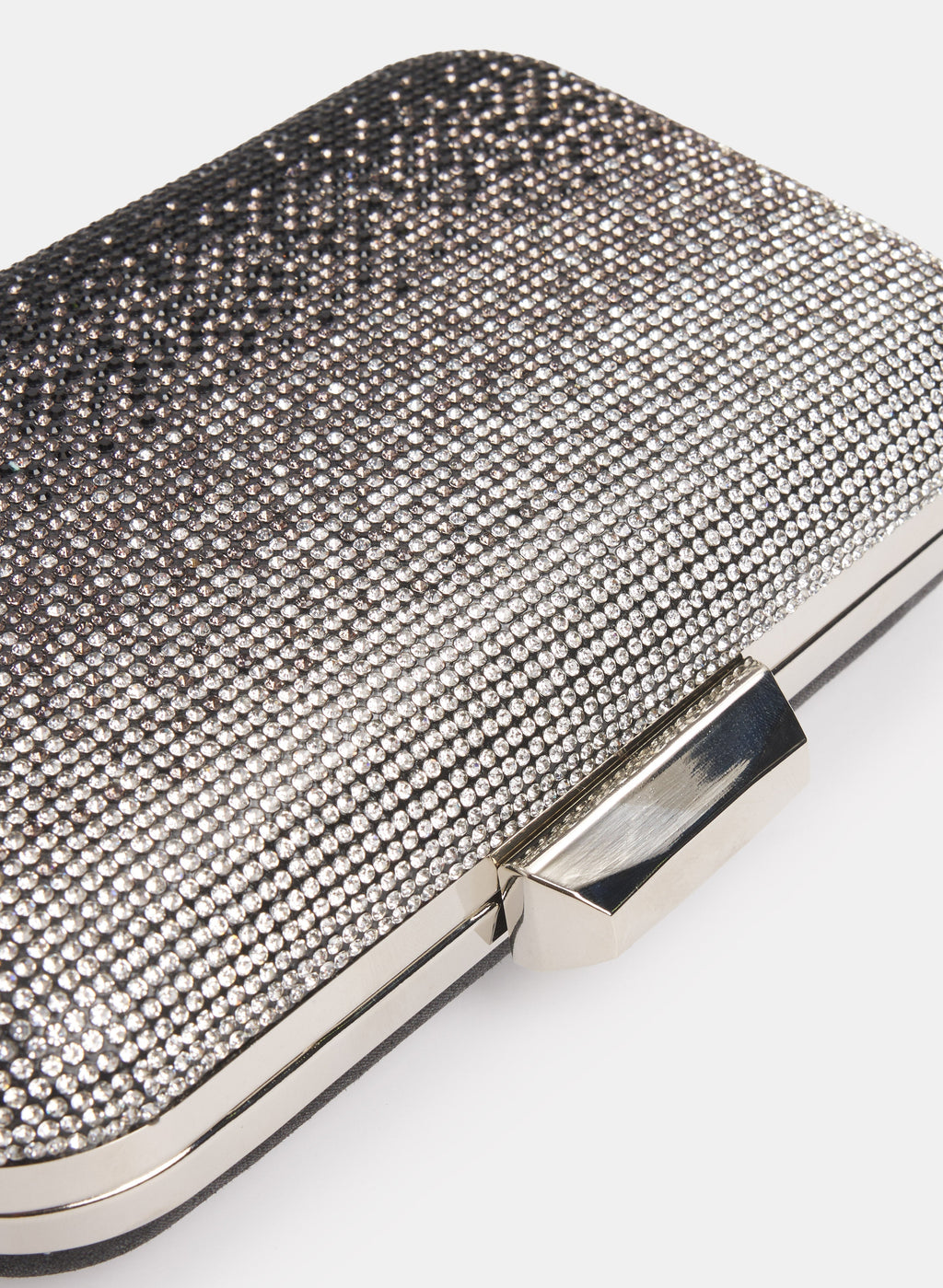 Ombre Crystal Embellished Clutch