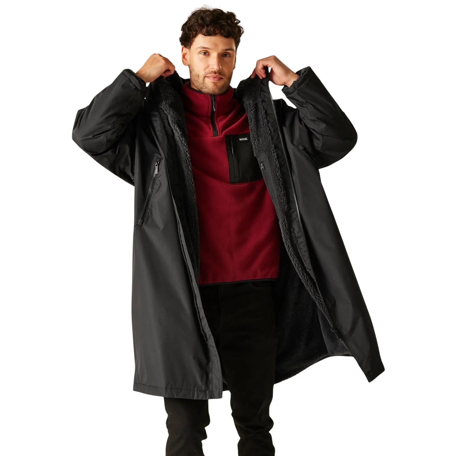 Rega 🔥2026 Winter Hot Sale🔥 2026 New Outdoor Active Adults Waterproof Changing Robe