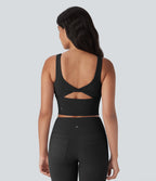 UltraSculptTM Cool Quick Dry Built-in Bra Yoga Tank Top-UPF 50+