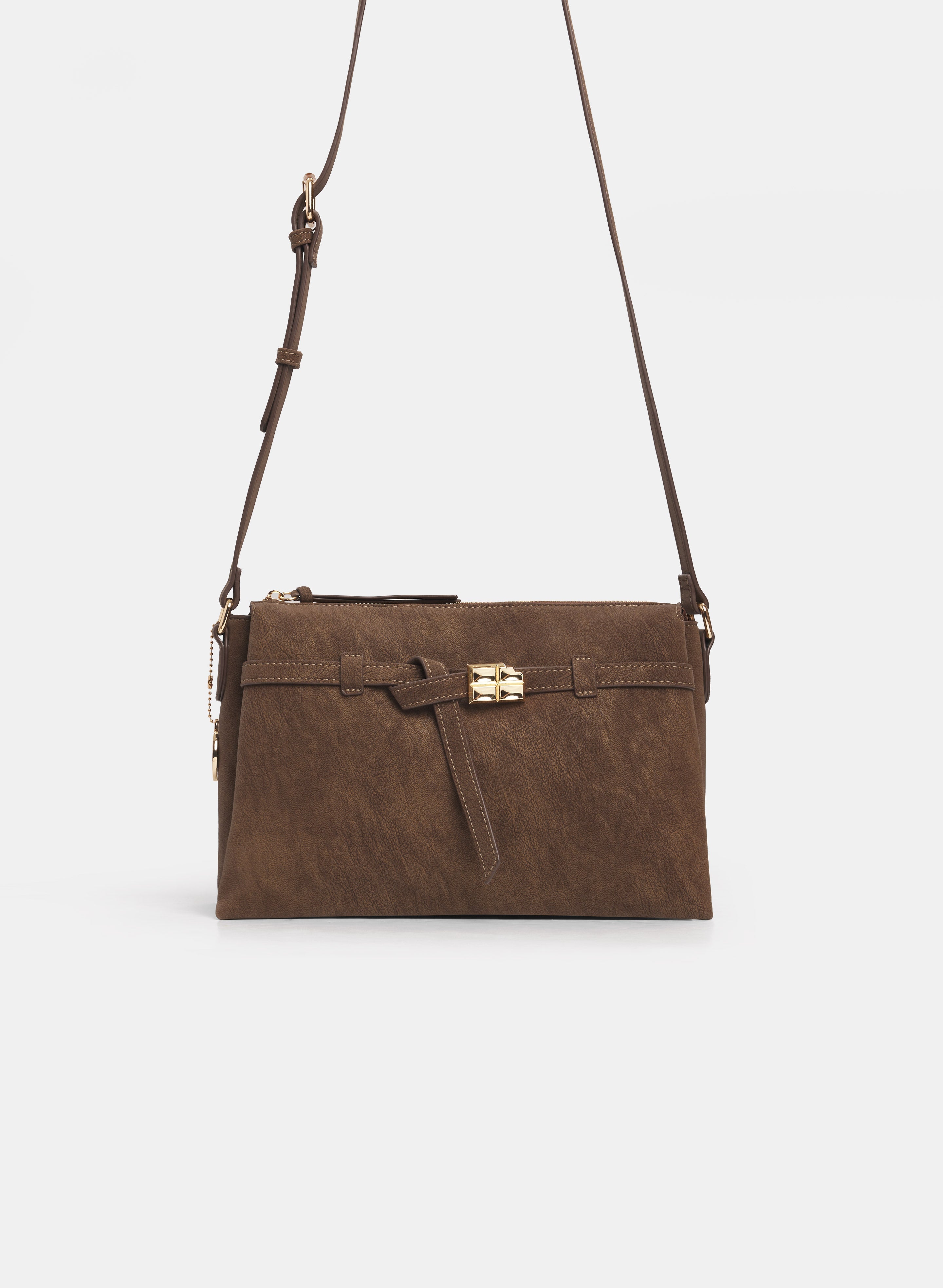 Textured Crossbody Bag