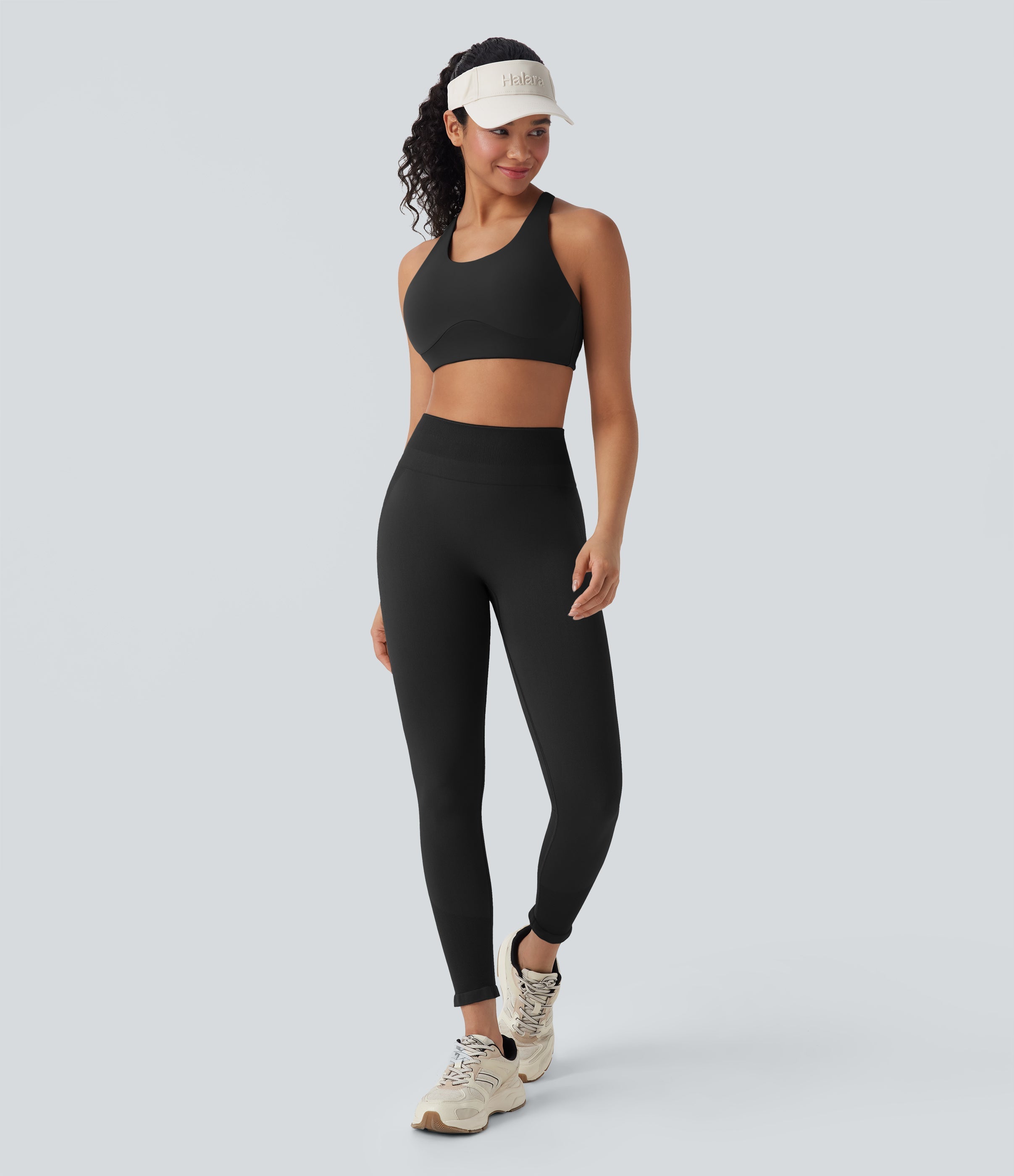 Seamless Flow High Waisted 7/8 Workout Leggings
