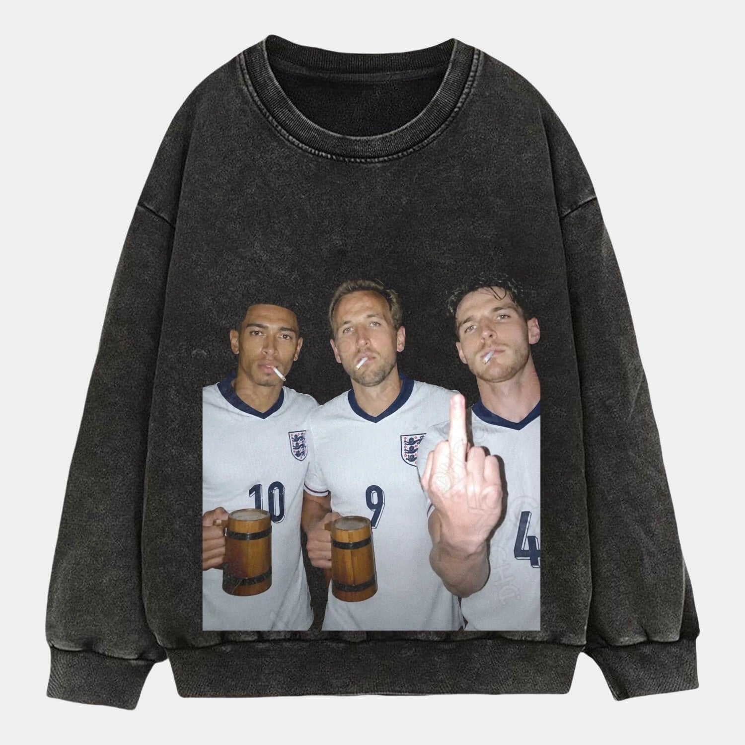 Harry Kane & Jude Bellingham & Declan Rice England Football Style Tee