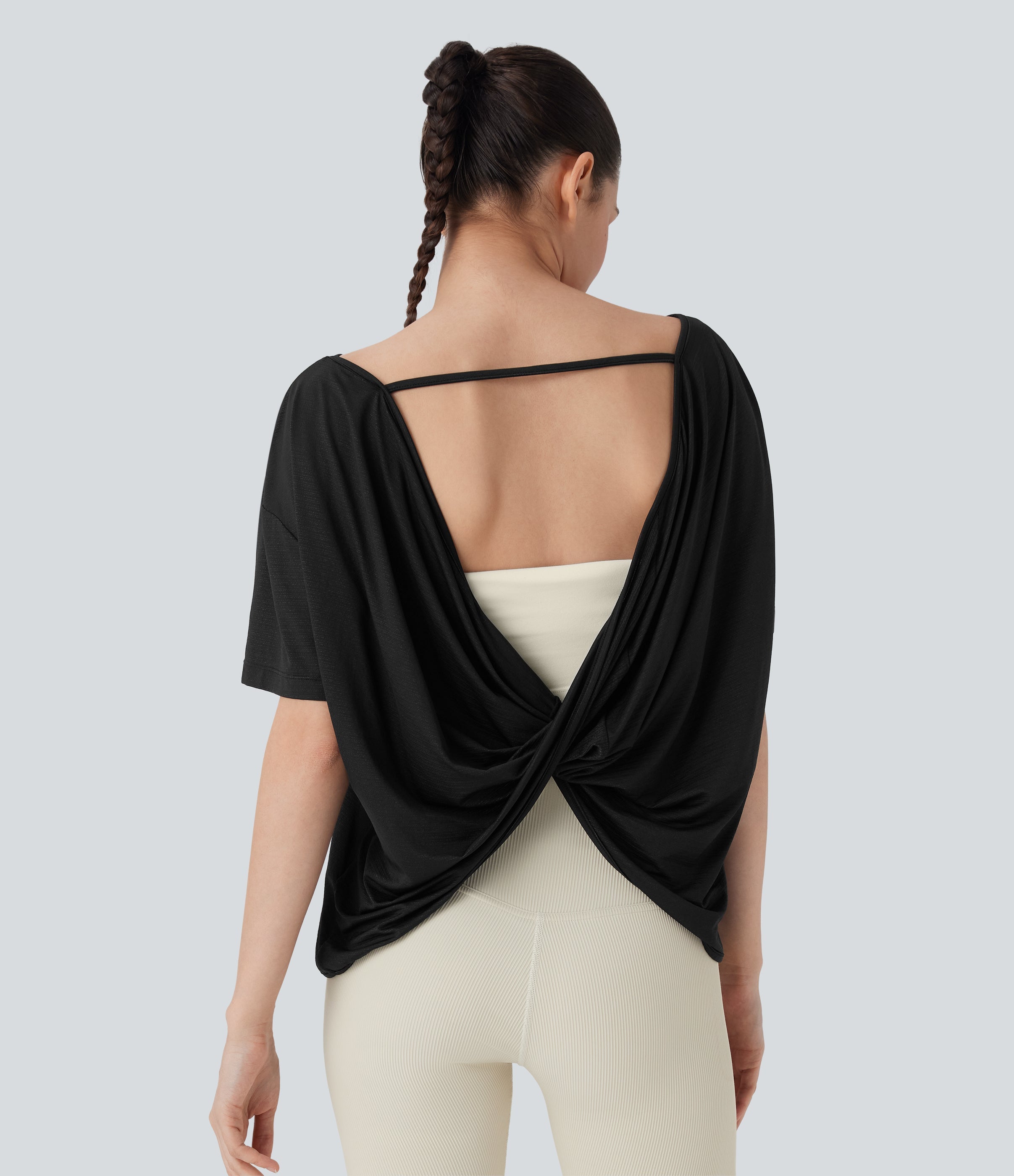 Short Sleeve Yoga Sports Top