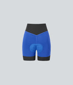 SpeedWaveTM SoCinched High Waisted Antislip Tummy Control Quick Dry Cycling Chamois Padded Biker Shorts 5'' with Pockets
