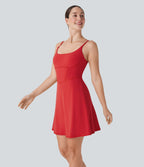 SoftlyZeroTM Plush Corset 2-in-1 Mini Casual Dress with Pocket-Longer Length