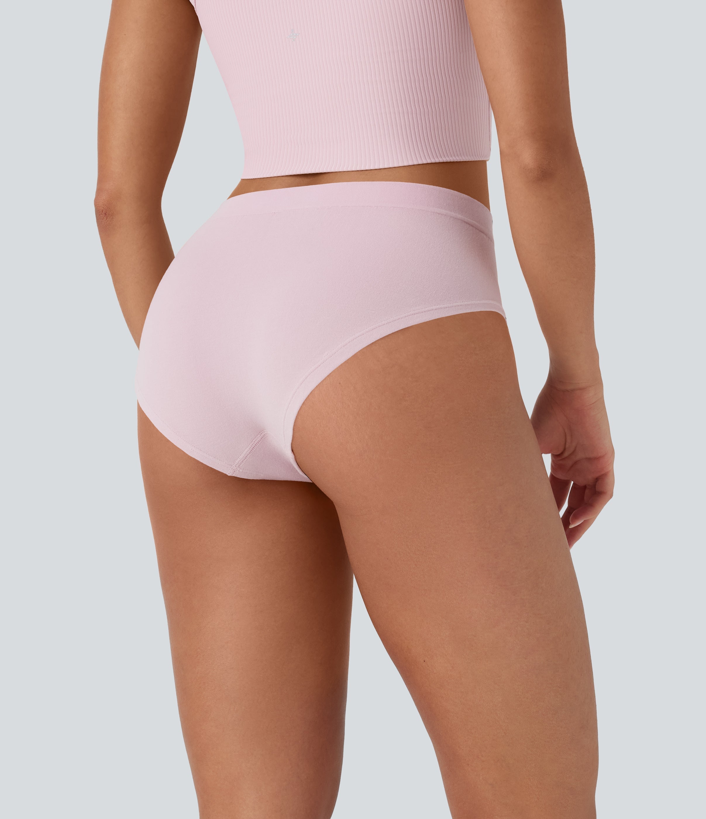 Seamless Flow High Waisted Lounge Underwear Panties