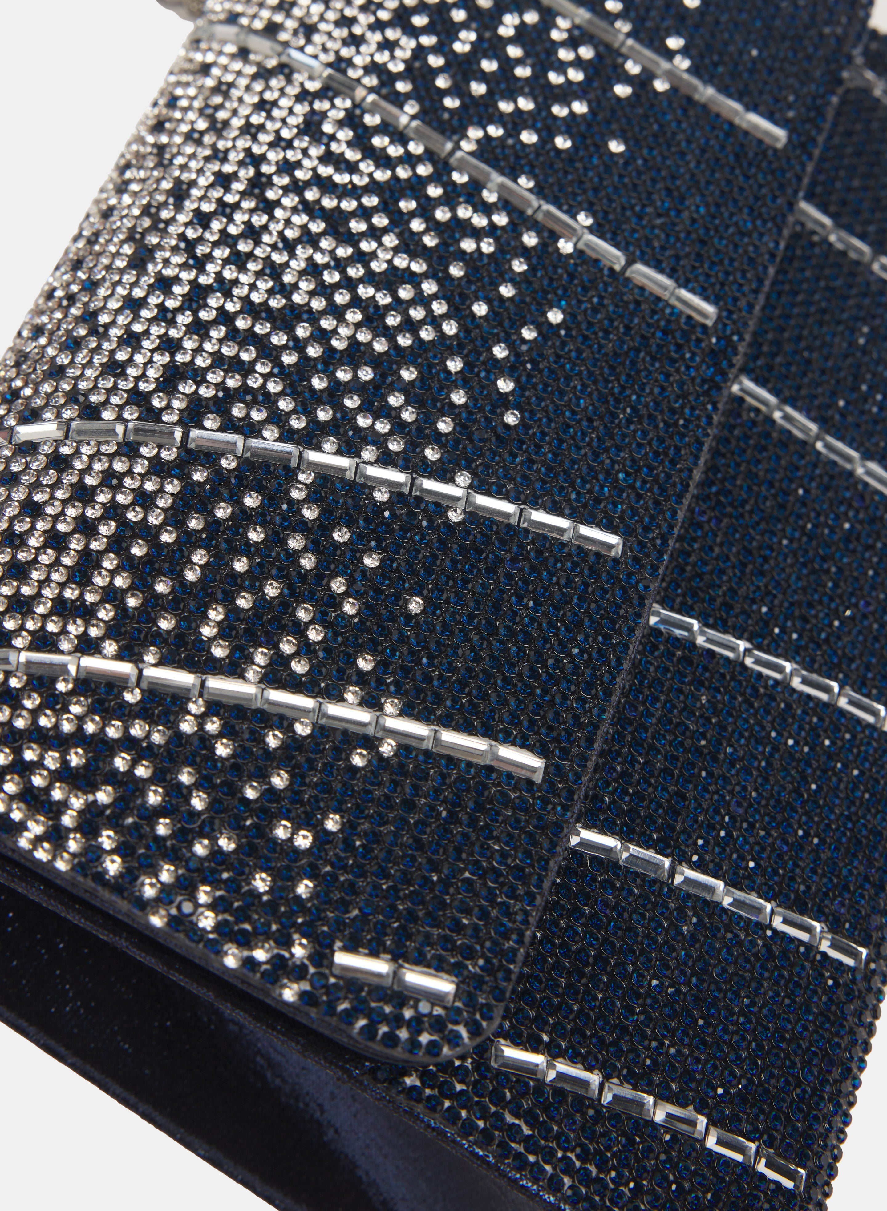 Gradient Embellished Clutch