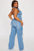 Madelaine Denim Jumpsuit