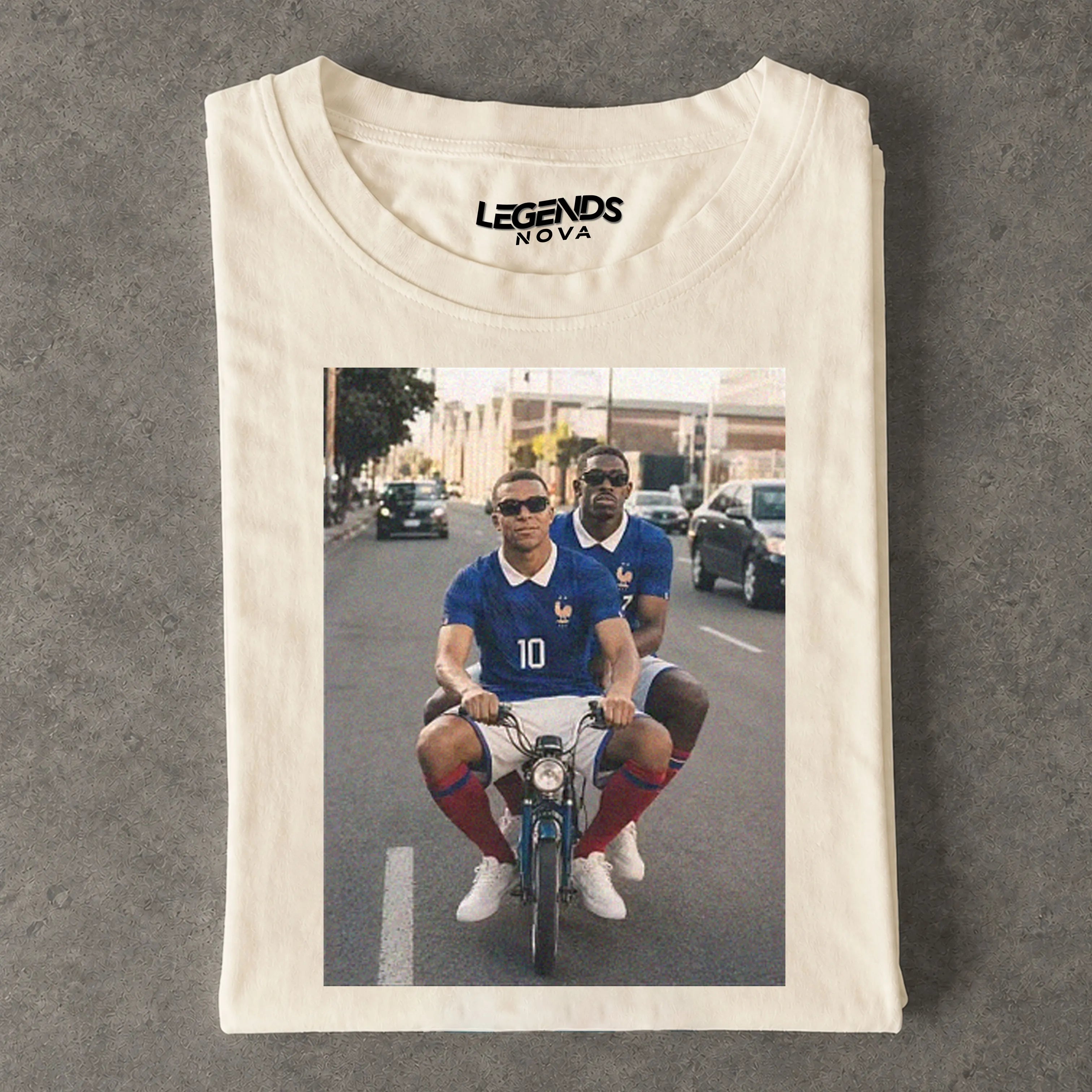 Ousmane Dembélé & Kylian Mbappé France Tee