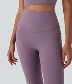 UltraSculptTM Cool Quick Dry SoCinched High Waisted Tummy Control Yoga Bootcut Leggings-UPF 50+ with Pockets