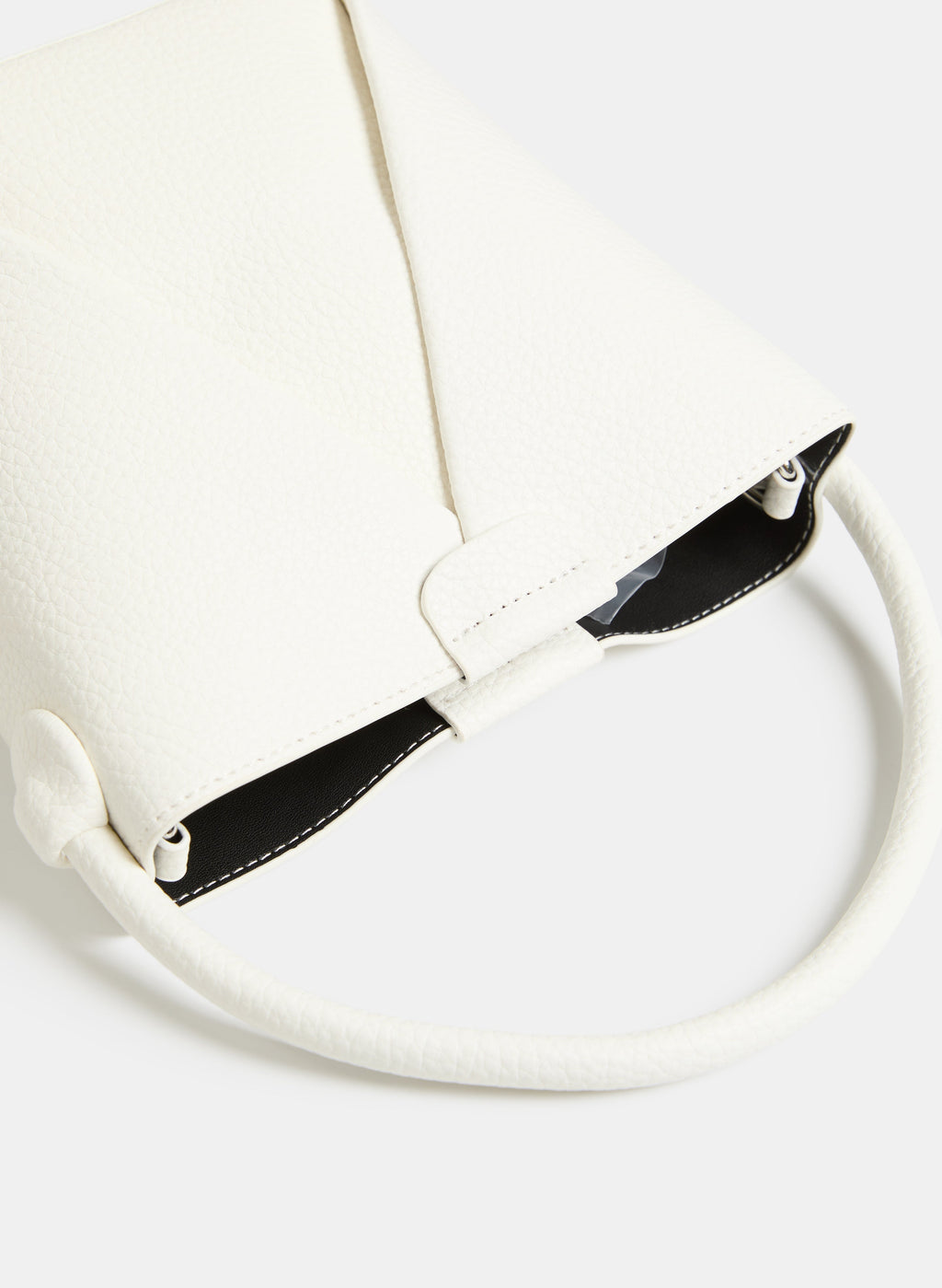 Pebbled Bucket Bag