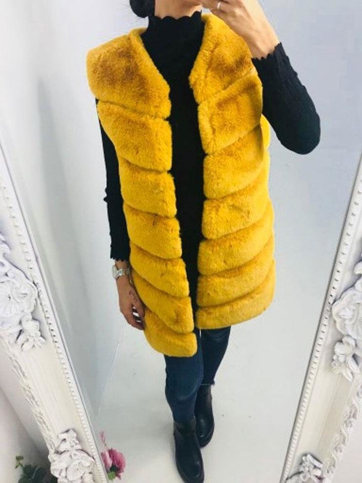 Gracie Faux Fur Gilet