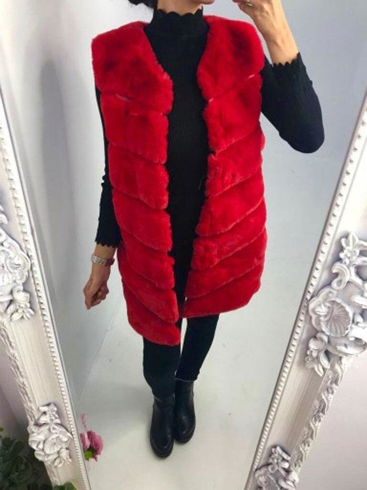 Gracie Faux Fur Gilet
