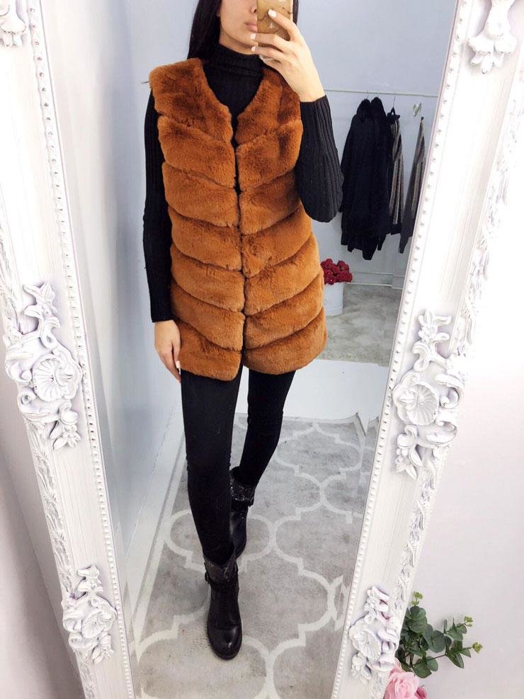 Gracie Faux Fur Gilet