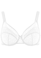 Enchante Unlined Non-padded Lace Underwire Bra