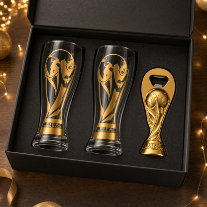USA-Canada-Mexico 2026 World Cup Beer Cup Gift Set