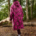 2026 NewDrying Robe Water Resistant Wind Resistant Changing Soft Sherpa Fleece Lined Oversized Hooded Long Sleeve Coat Jacket