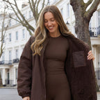 2026 NewDrying Robe Water Resistant Wind Resistant Changing Soft Sherpa Fleece Lined Oversized Hooded Long Sleeve Coat Jacket
