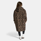 2026 NewDrying Robe Water Resistant Wind Resistant Changing Soft Sherpa Fleece Lined Oversized Hooded Long Sleeve Coat Jacket