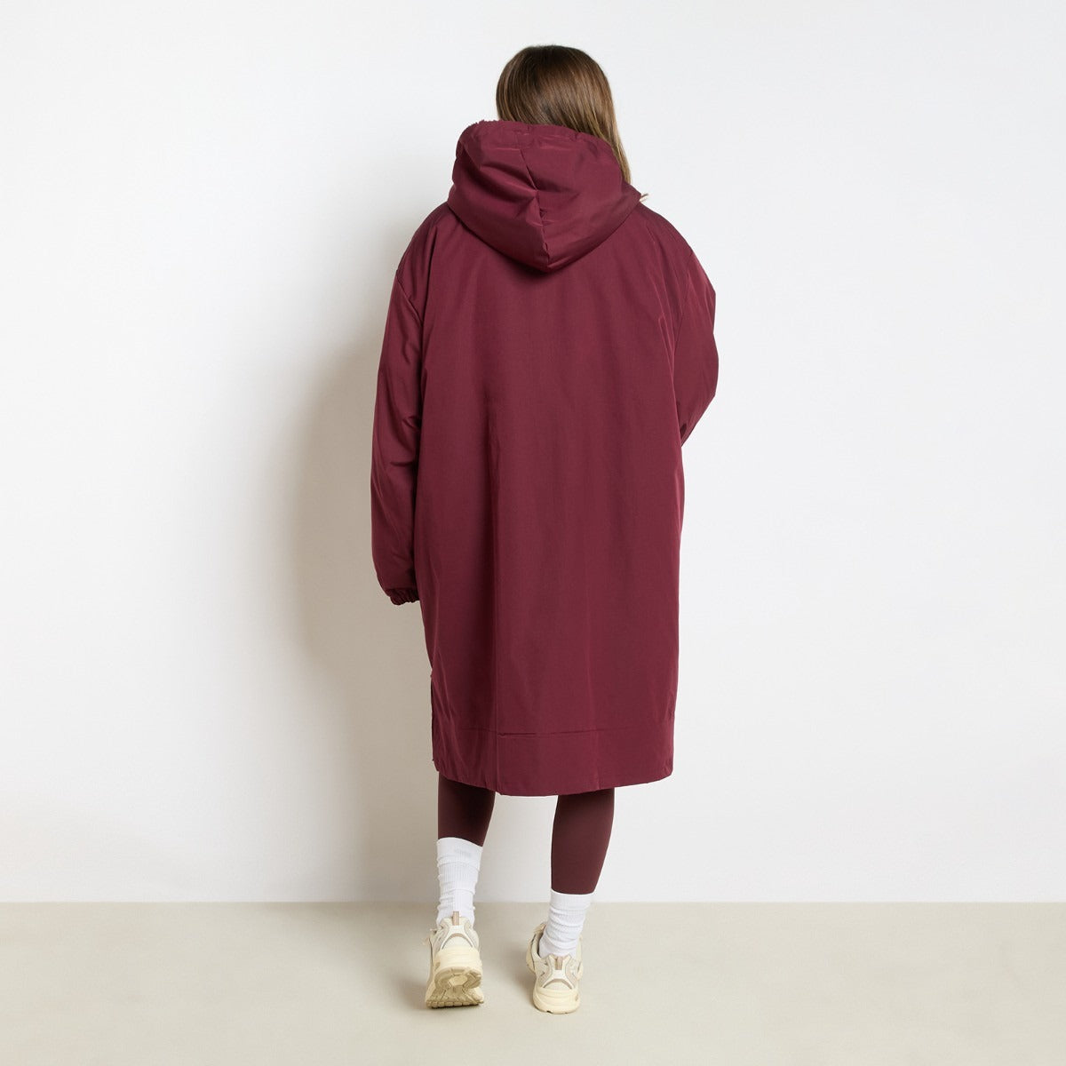 2026 NewDrying Robe Water Resistant Wind Resistant Changing Soft Sherpa Fleece Lined Oversized Hooded Long Sleeve Coat Jacket