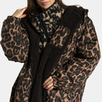 2026 NewDrying Robe Water Resistant Wind Resistant Changing Soft Sherpa Fleece Lined Oversized Hooded Long Sleeve Coat Jacket