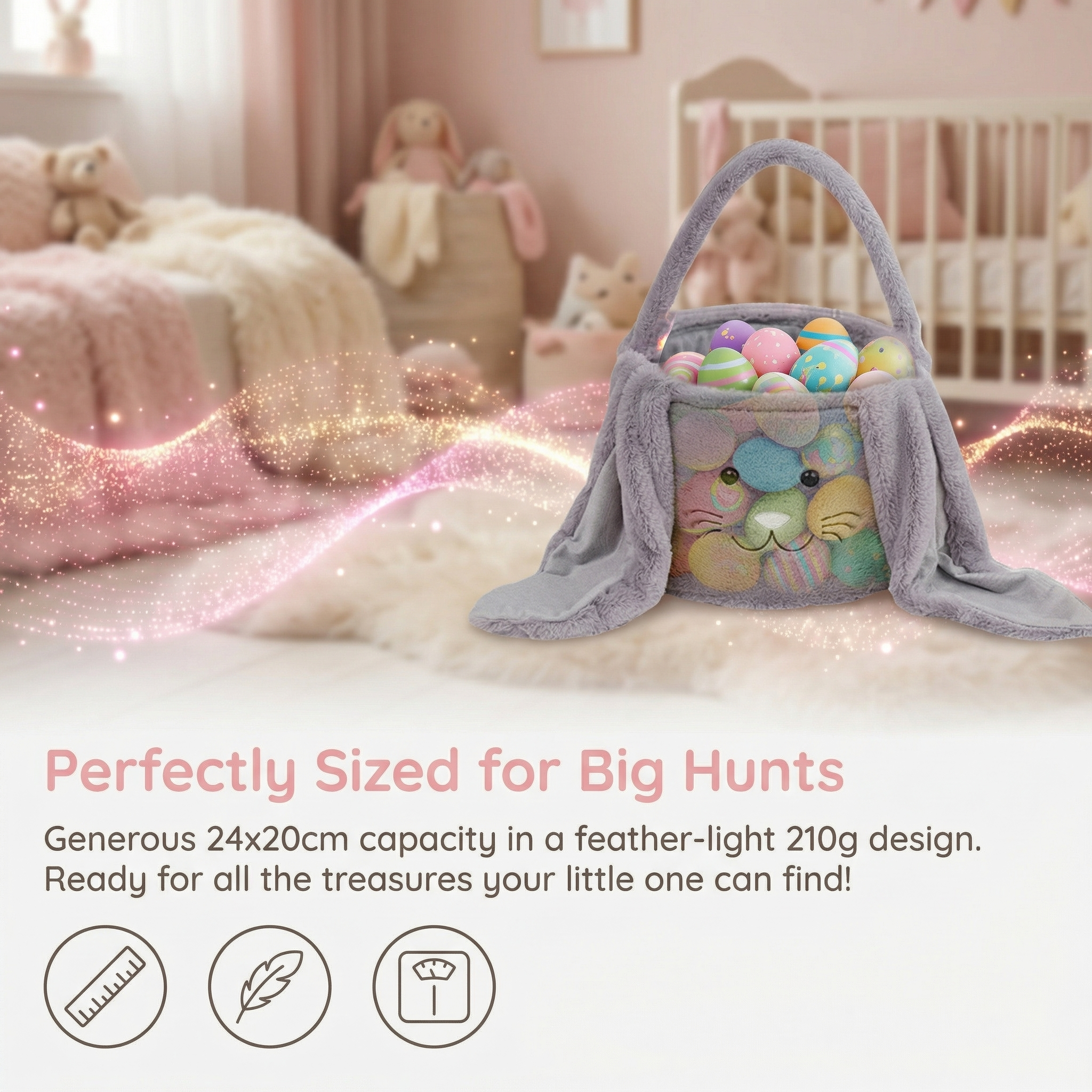 Cute Easter Bunny Basket