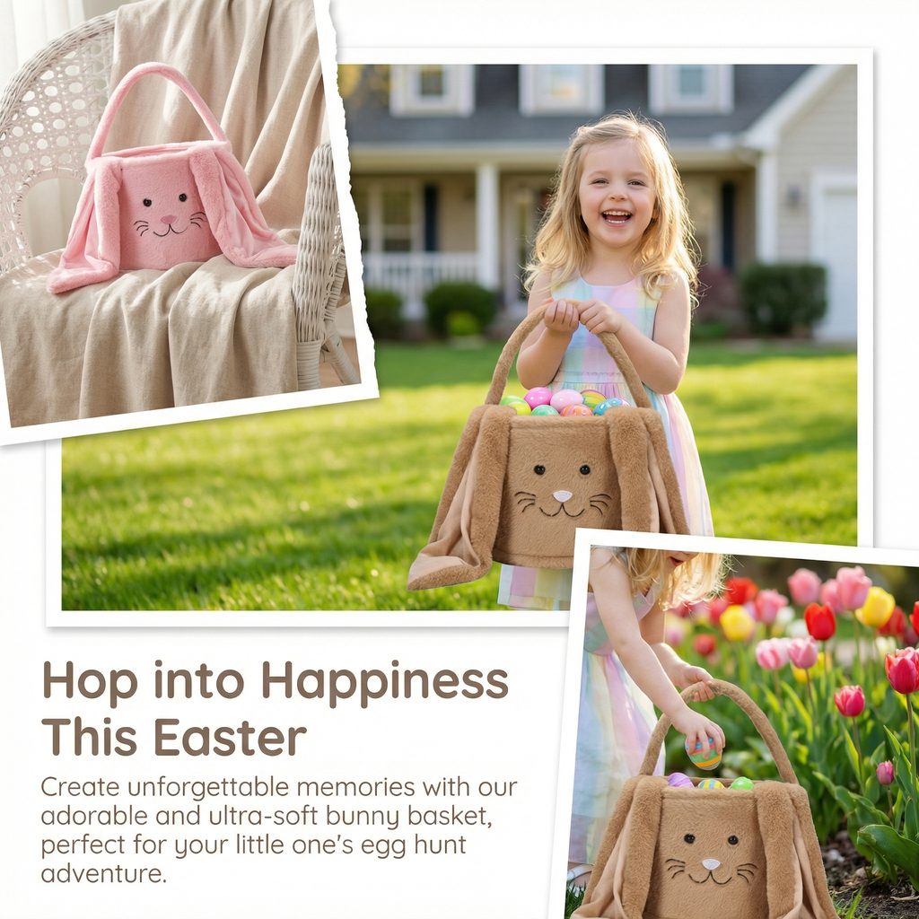Cute Easter Bunny Basket