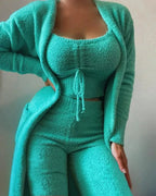 SnuggleSoft Fleece Loungewear Set