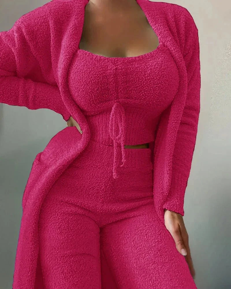 SnuggleSoft Fleece Loungewear Set