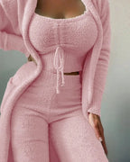 SnuggleSoft Fleece Loungewear Set